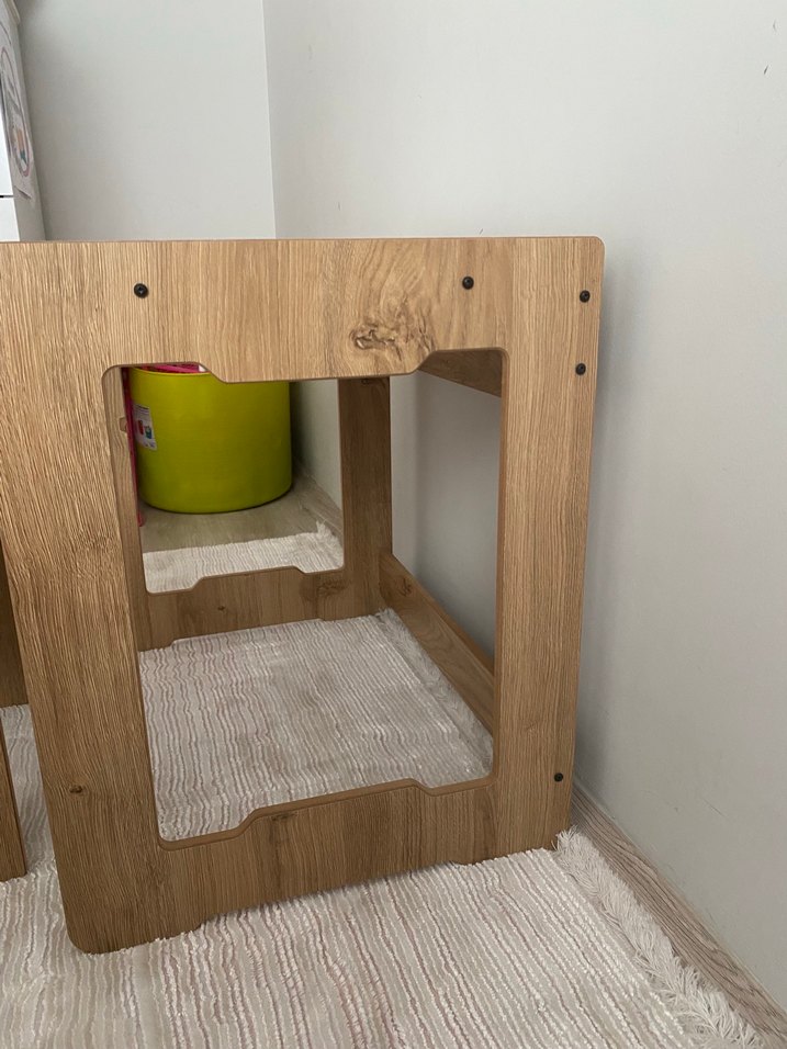 Minera Ahşap Çocuk Oyun Masası ve Sandalyesi - Görsel 4