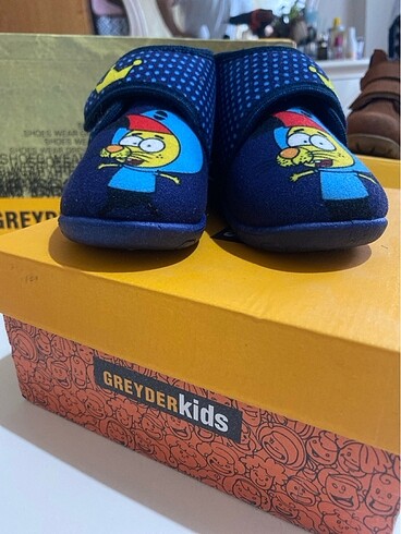24 Beden lacivert Renk Greyder Kids panduf