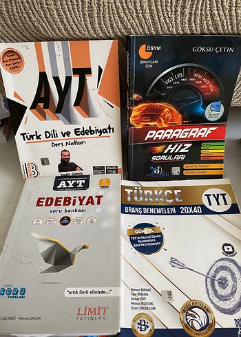 TYT ve AYT Türk Dili ve Edebiyatı Soru Bankası Seti