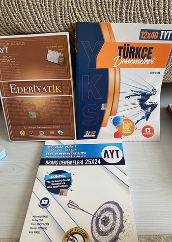 TYT ve AYT Türk Dili ve Edebiyatı Soru Bankası Seti