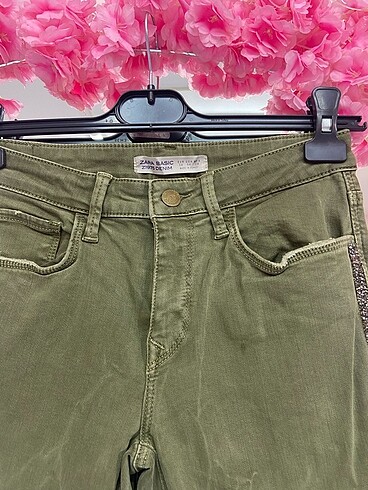 ZARA TAŞLI PANTOLON