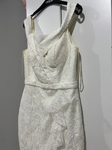 KISA NİKAH ELBİSESİ - Görsel 4