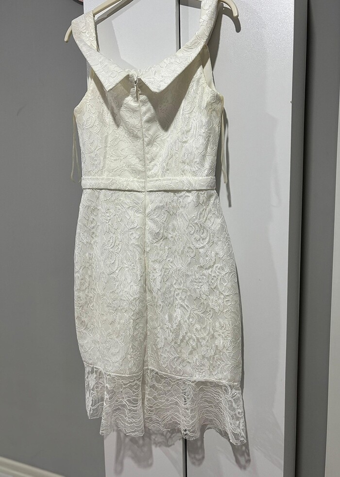 KISA NİKAH ELBİSESİ - Görsel 2