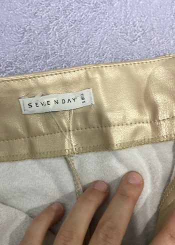 Deri Kadın Pantolon - Görsel 4