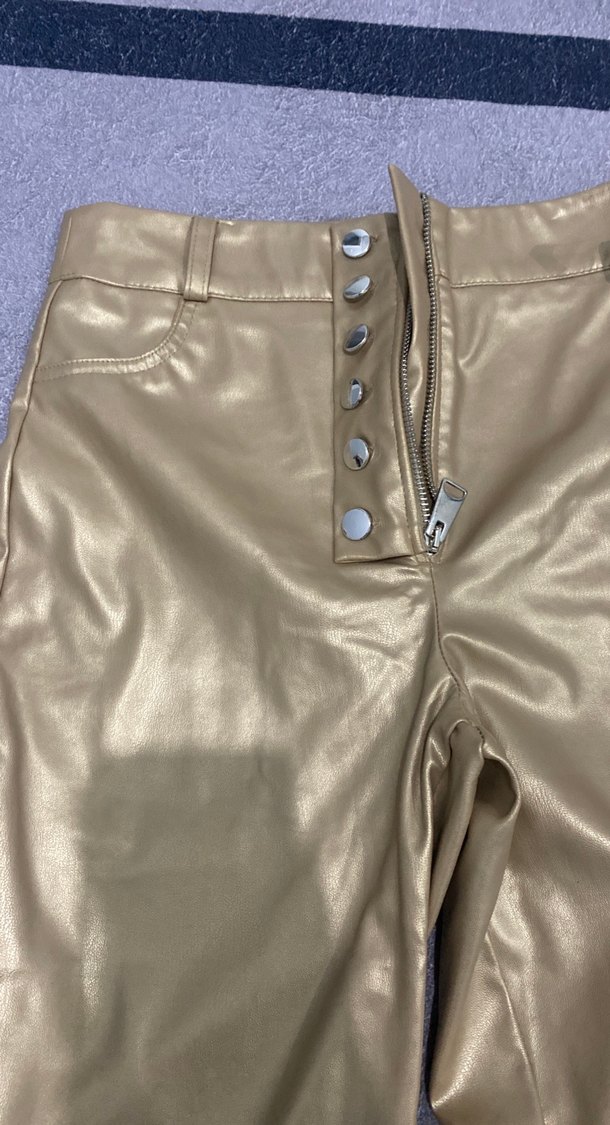 Deri Kadın Pantolon - Görsel 3