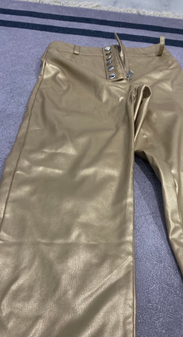 Deri Kadın Pantolon - Görsel 2