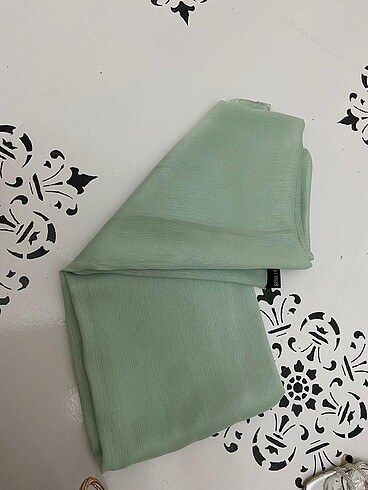 Mint Yeşil Abiye Şal