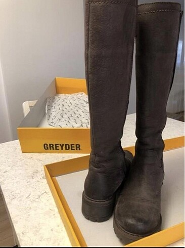 Greyder Kahverengi Uzun Çizme - 38