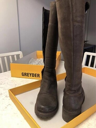 Greyder Greyder Kahverengi Uzun Çizme - 38