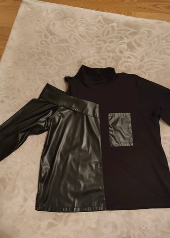 Siyah Derili omuz dekolteli - Görsel 5