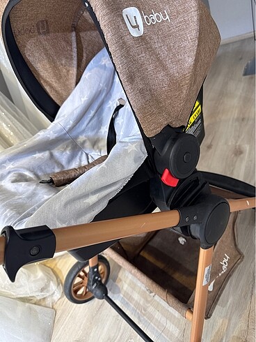15-36 kg Beden kahverengi Renk Bebek arabası