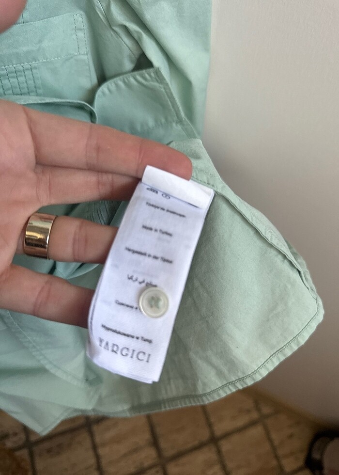 Yeşil gömlek Yargıcı Small - Görsel 4