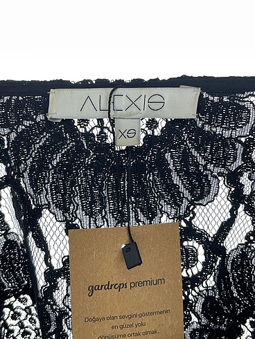 xs Beden siyah Renk Alexis Bluz %70 İndirimli.