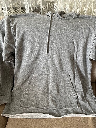 H&M Gri Sweatshirt