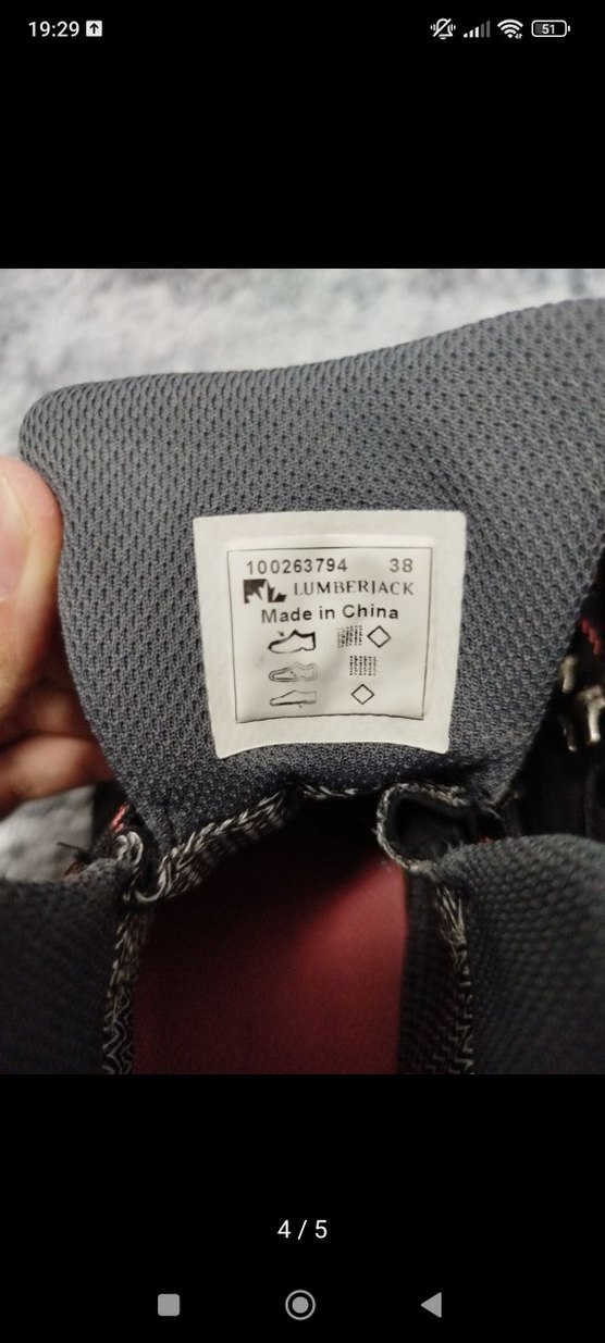 38 NUMARA ORJİNAL LUMBERJACK BOT - Görsel 4