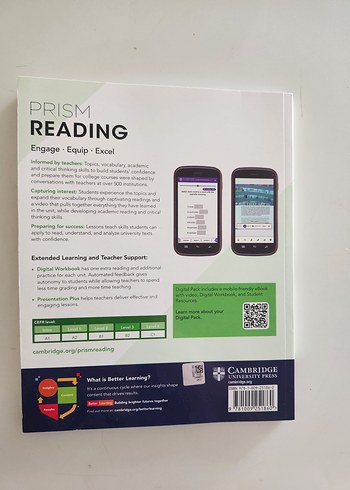Beden Cambridge Prism Reading 3 - Kod Açılmamış / Sıfır Durumda