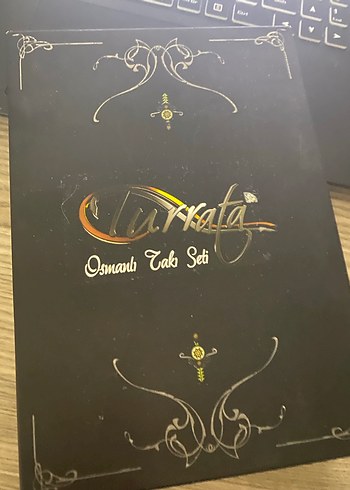 Diğer İşlemeli Altın Renkli Boncuklu Osmanlı Takı Seti