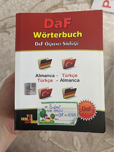 Almanca sözlük