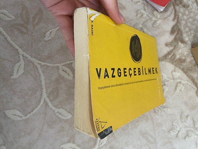  Vazgeçebilmek okuma kitabı