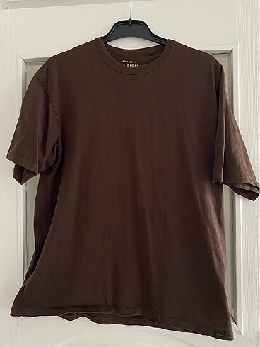 tek beden Beden Pull and bear erkek tişört erkek t-shirt