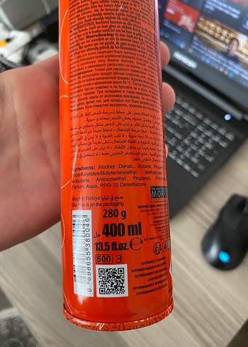 Morfoşe Ultra Güçlü Saç Spreyi 400 ml - Görsel 2