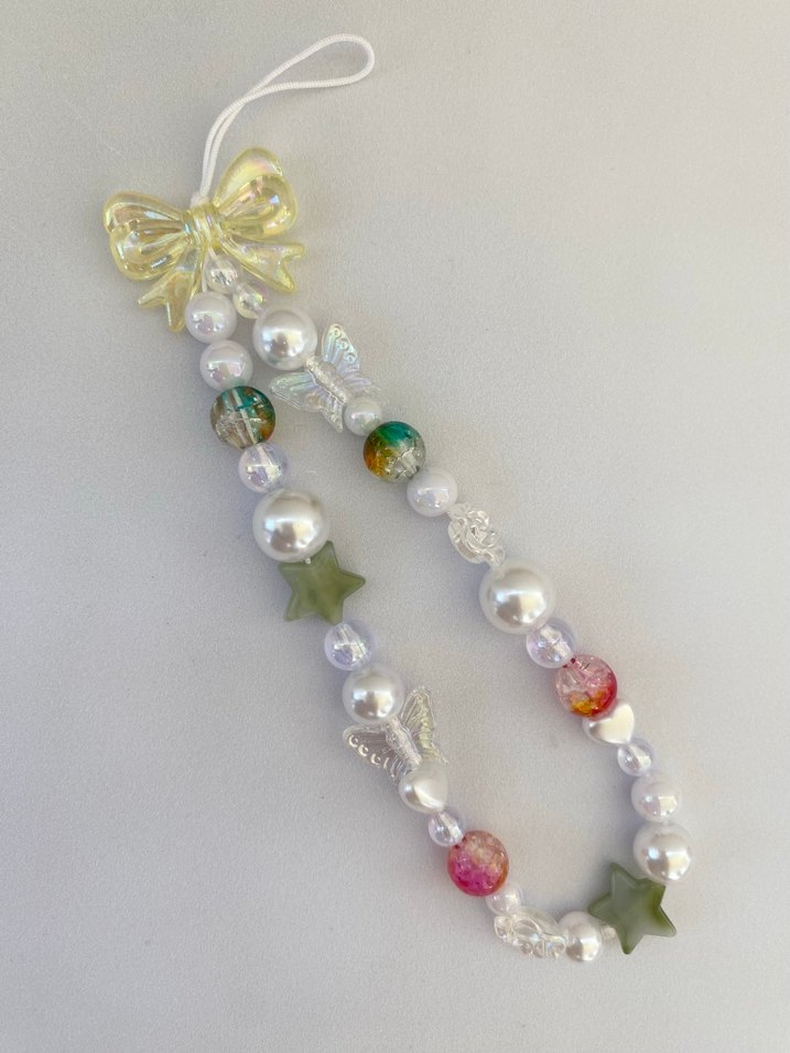 Fiyonk tasarım telefon charmı - Görsel 3