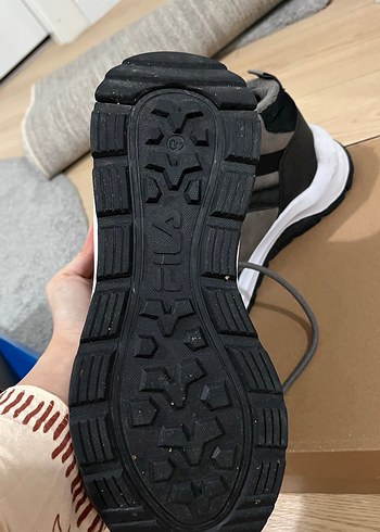 FILA Gri Erkek Spor Ayakkabı Velcro - Görsel 4