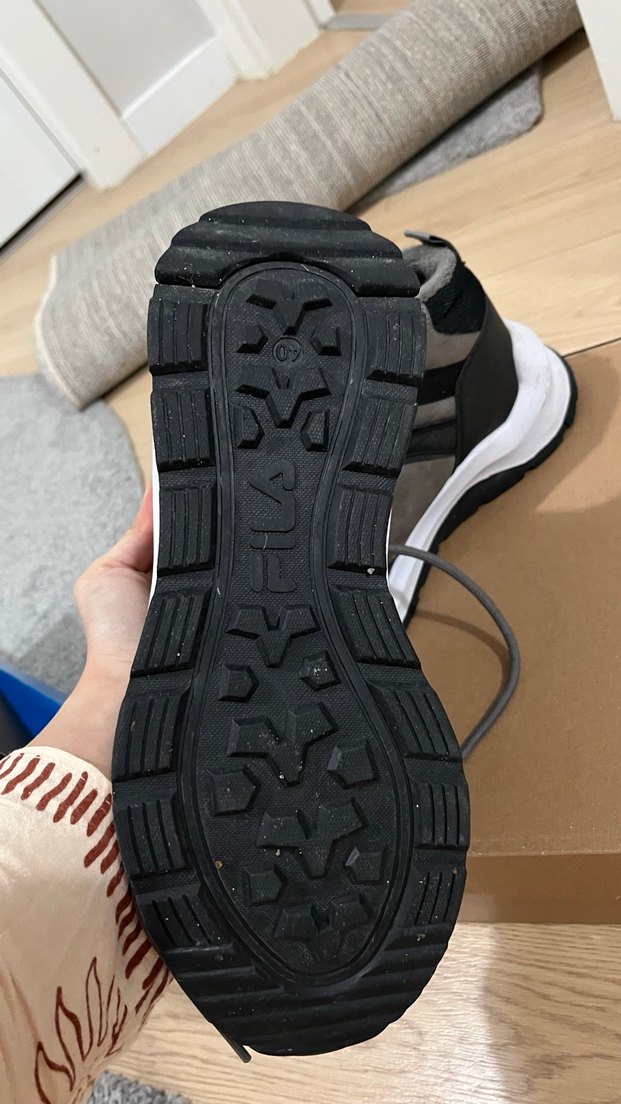 FILA Gri Erkek Spor Ayakkabı Velcro - Görsel 4