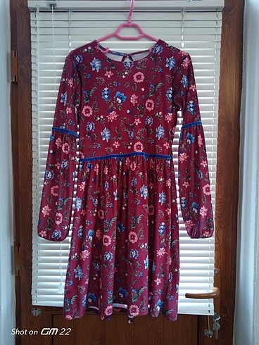 LC Waikiki LCW 11-12 YAŞ UZUN KOLLU ELBİSE