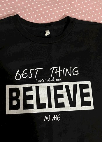 Siyah Baskılı Kadın Sweatshirt - Görsel 2