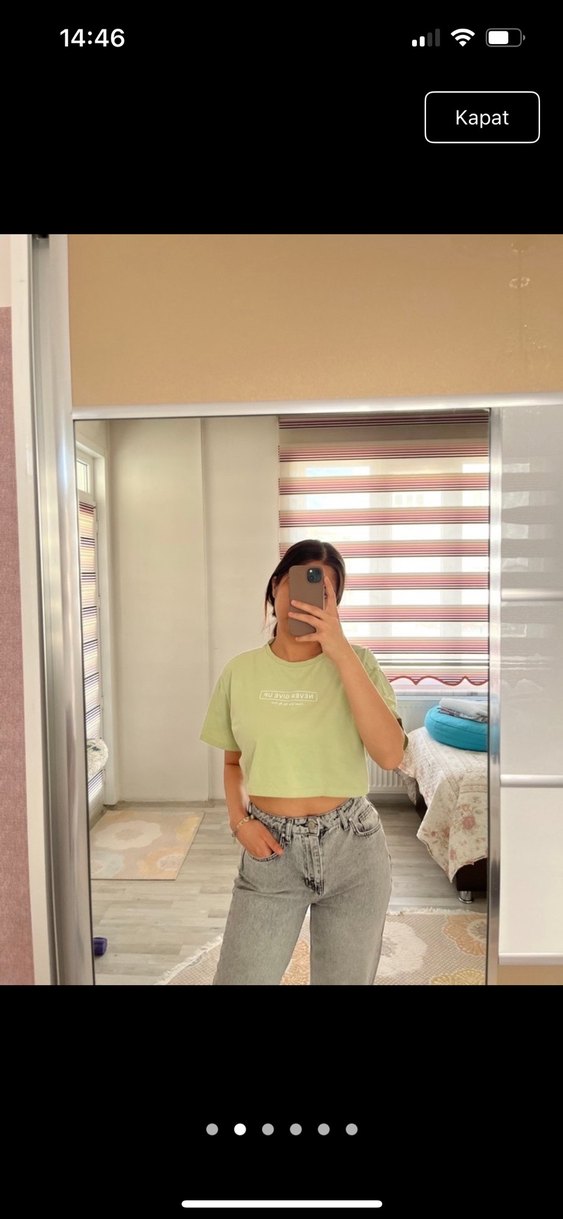 Kadın straight jean - Görsel 2