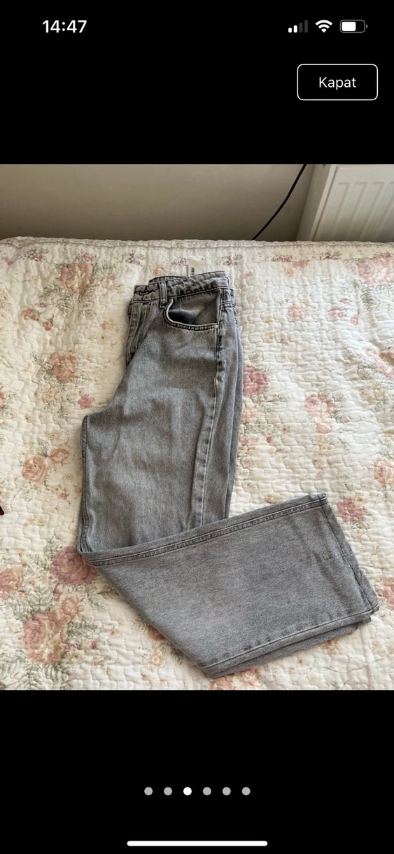 Kadın straight jean - Görsel 3
