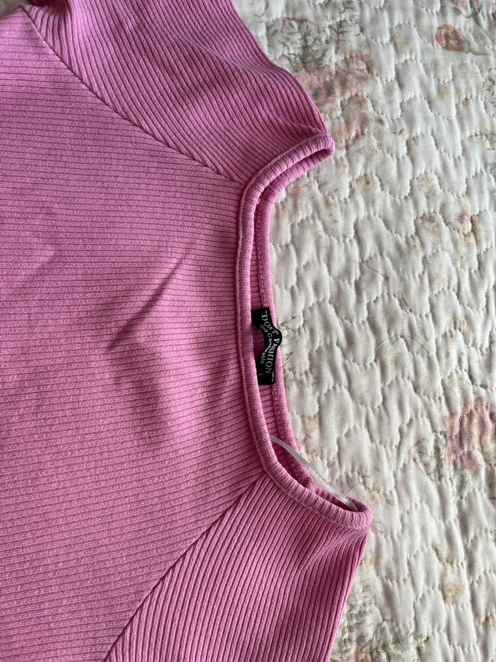 Kadın Pembe Uzun Kollu Bluz - Görsel 3