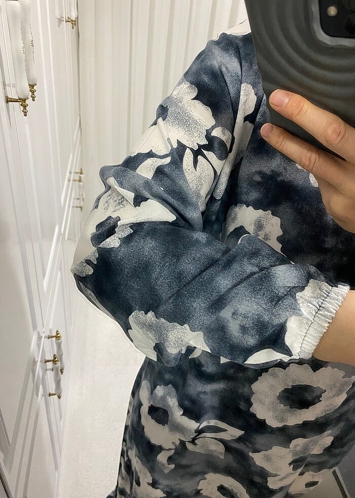 Viscon tesettür elbise - Görsel 3