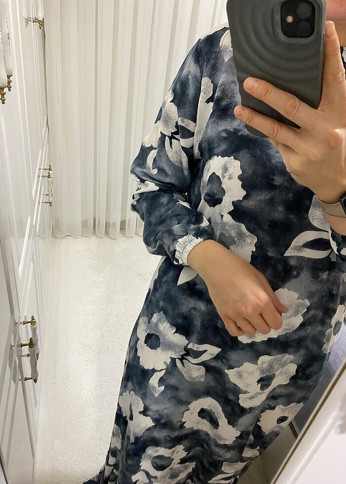 Viscon tesettür elbise - Görsel 4