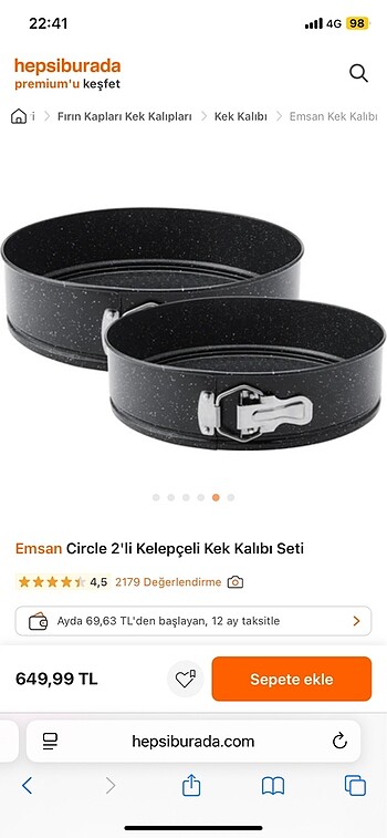 Emsan cirçle kek kalıbı - Görsel 5