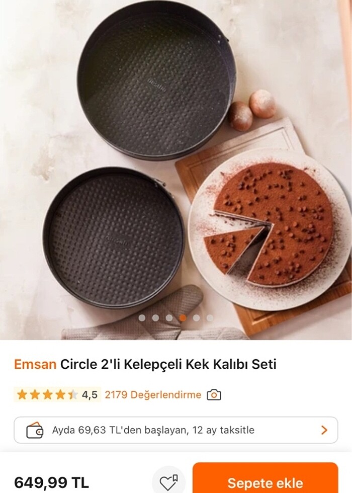 Emsan cirçle kek kalıbı - Görsel 4