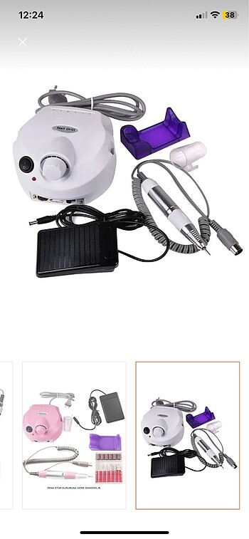 Nail drill manikür makinası