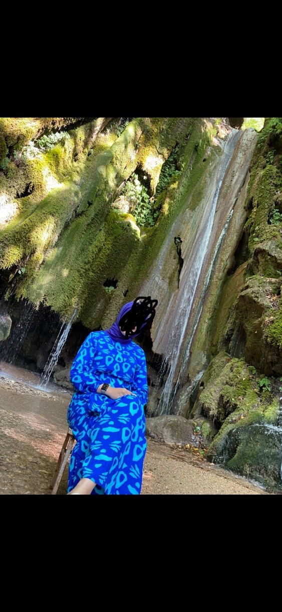 Viskon tesettür elbise - Görsel 2