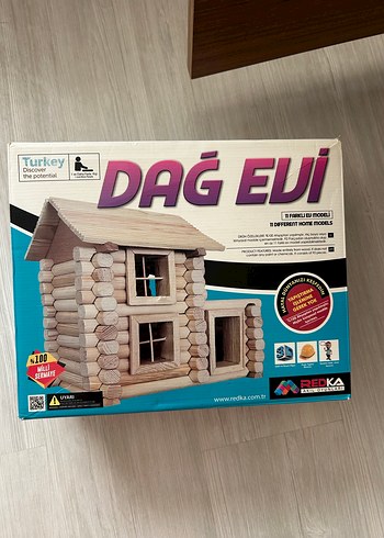 Ikea Bej Ahşap Blok Seti DAG
