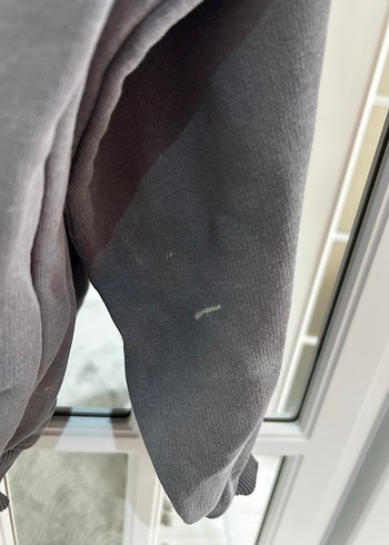 Bershka Gri Baskılı Kadın Sweatshirt