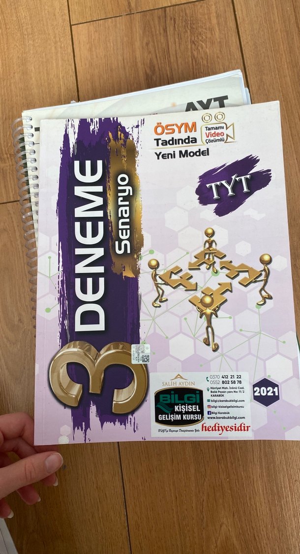 Hiç çözülmemiş test kitapları - Görsel 4