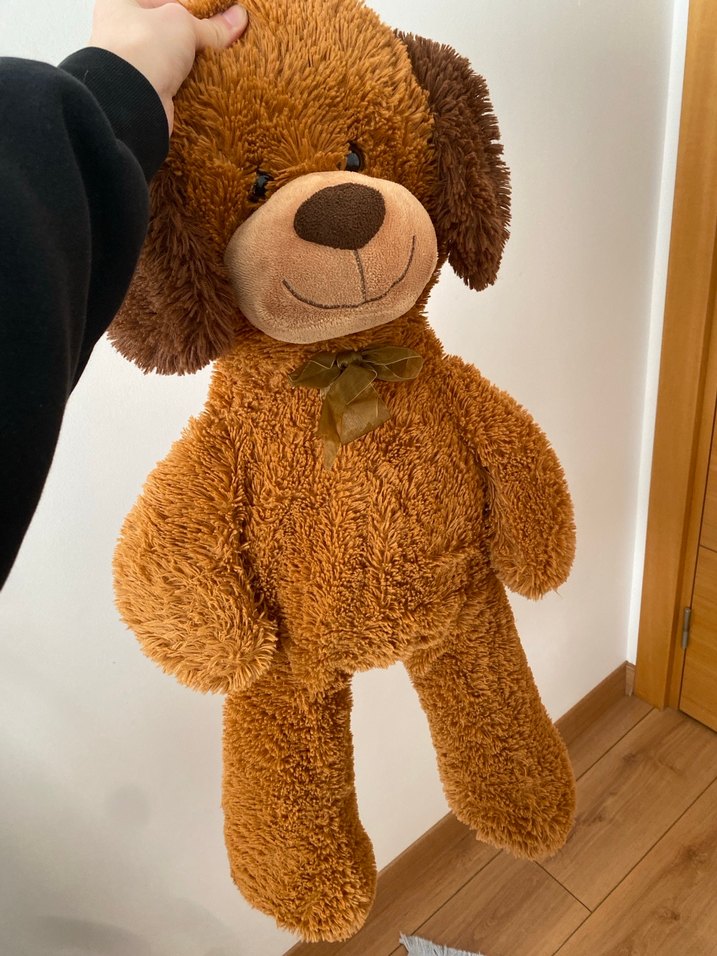 Kahverengi Peluş Köpek Oyuncak - Görsel 2