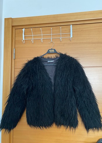 Siyah Kadın Kürk - Görsel 2