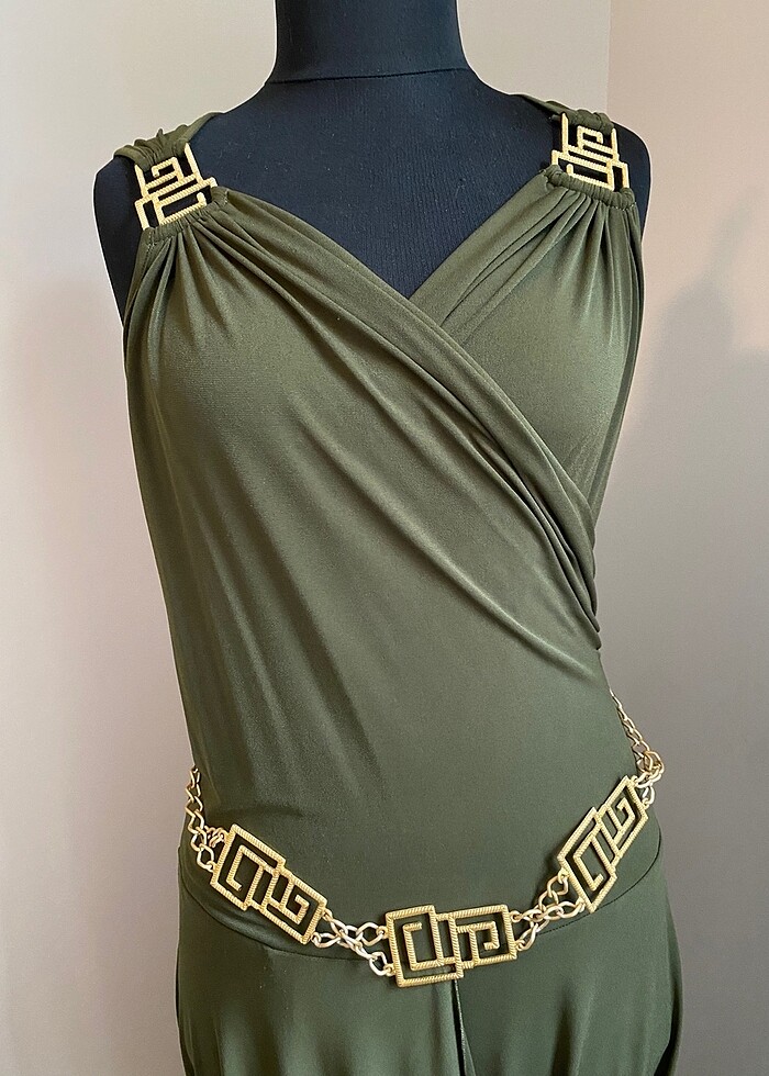 Ayla Bayer midi kokteyl elbisesi - Görsel 2