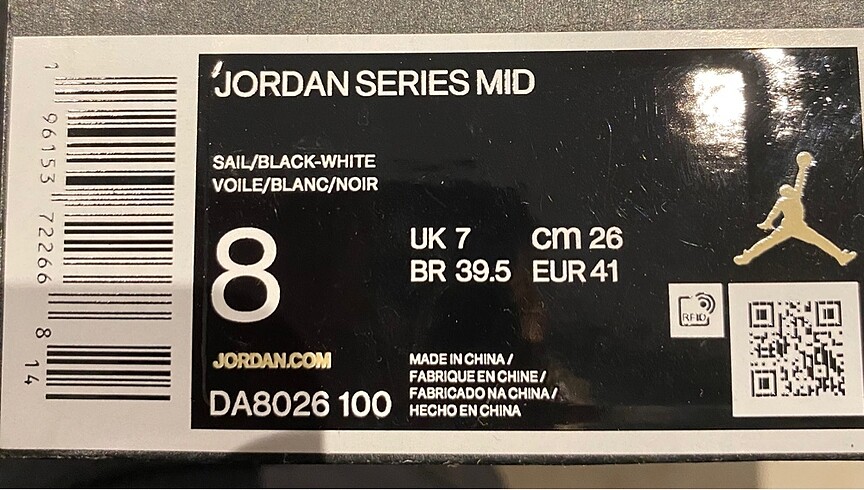 Nike Jordan basketbol ayakkabısı - Görsel 7