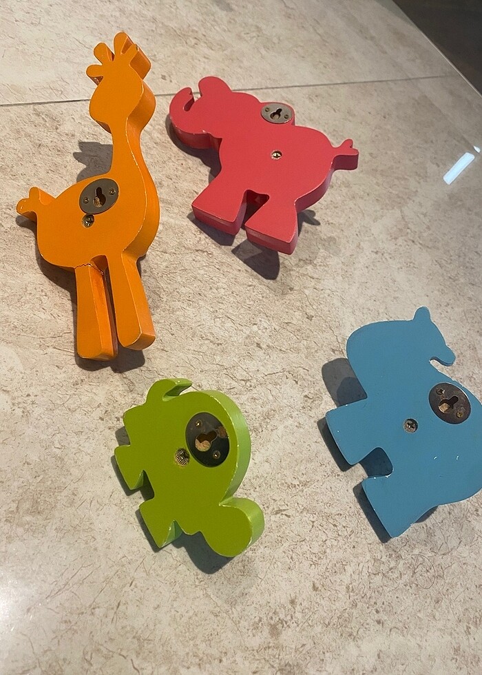 Çocuk odası duvar askı seti - Görsel 4