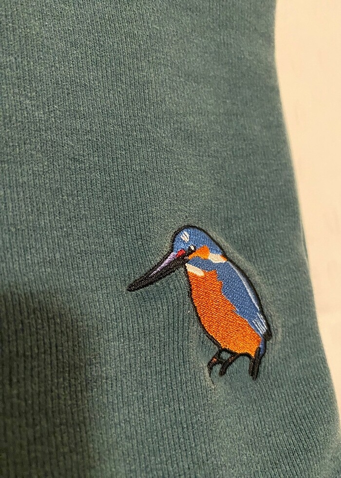 WWF Reflect Studio Mavi Balıkçıl Super Soft Hoodie - Görsel 2