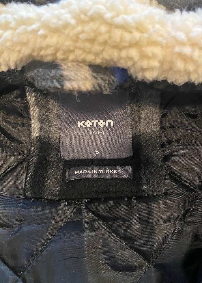 Koton oduncu gömlek mont - Görsel 5