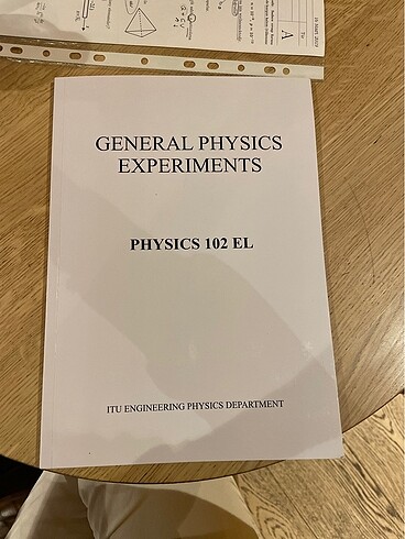 ITÜ YAPILMIŞ LAB DEFTERİ
